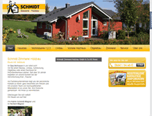 Tablet Screenshot of haus-aus-holz.com